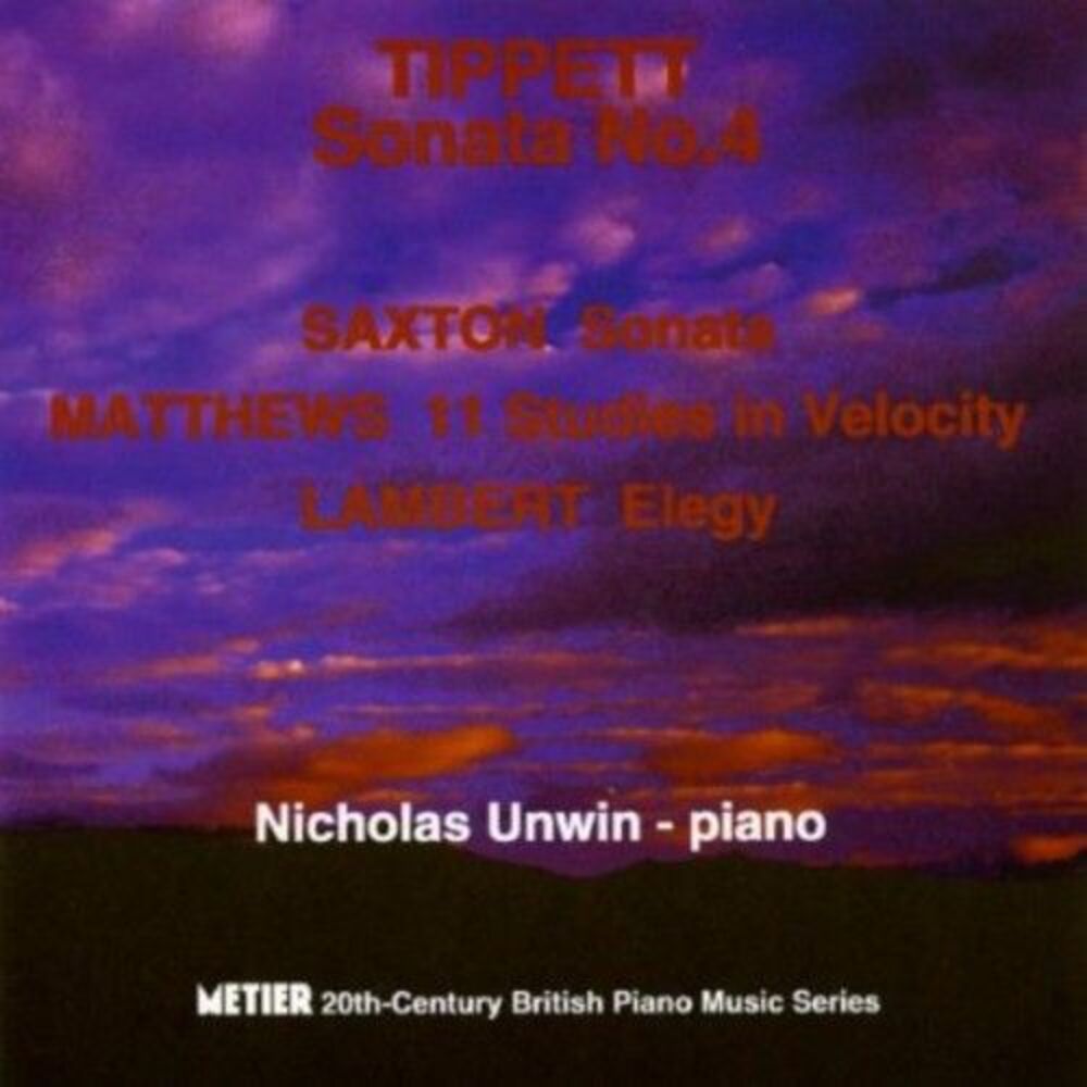Unwin,Nicholas - Piano Works  CD